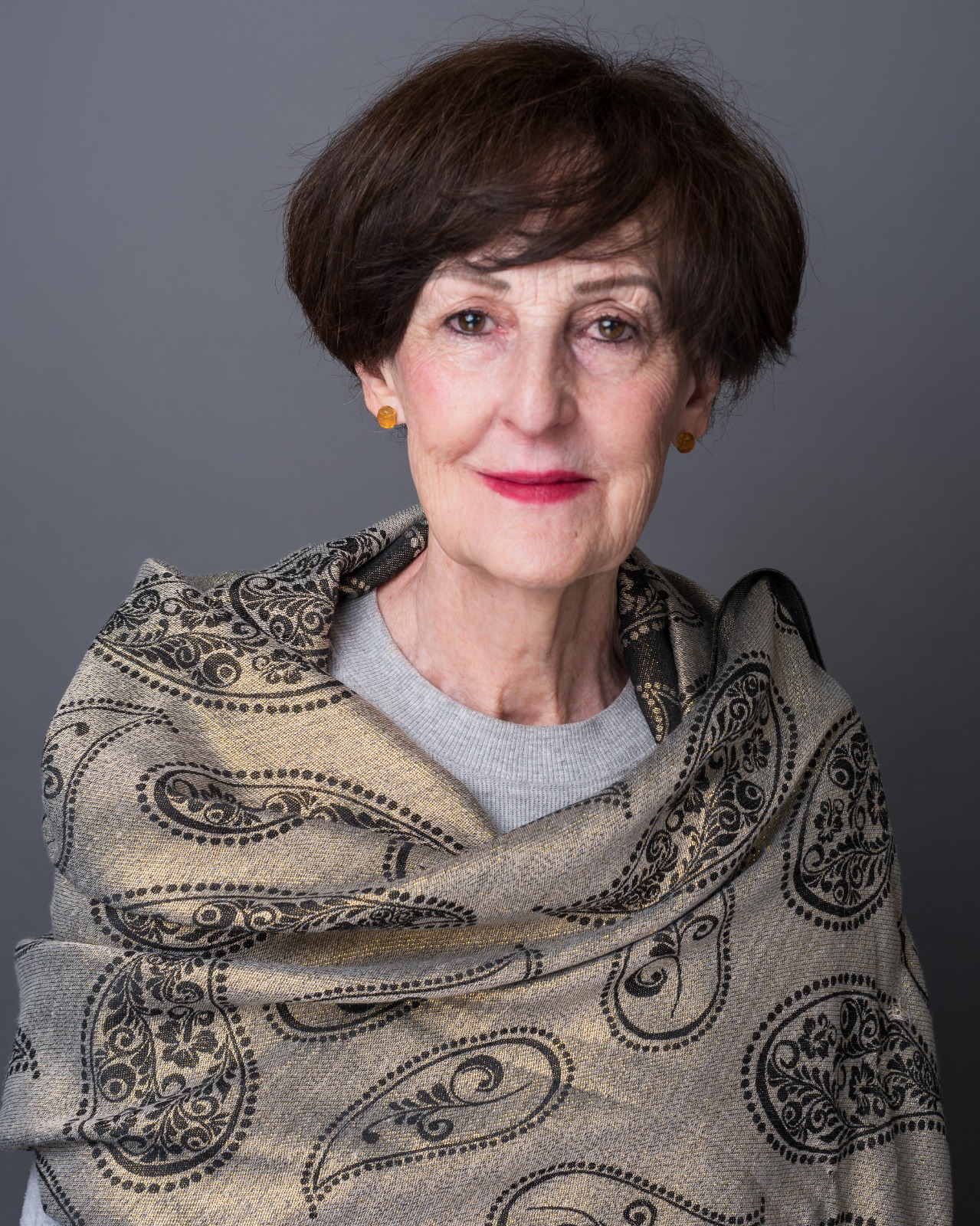 Retrato de Estela Gutiérrez en su estudio