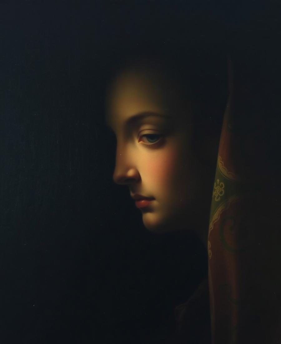 Detalle pictórico asociado a Caravaggio